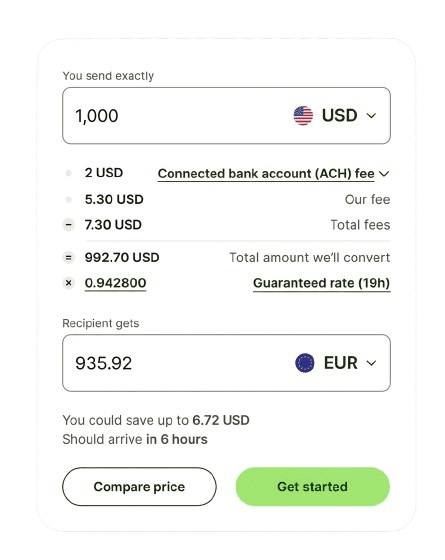 Currency Conversion Details